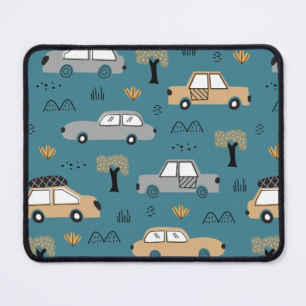 Item preview, Minimalist Retro Cars Seamless Pattern in Neutral Tones designed and sold by LinaDesign Store.