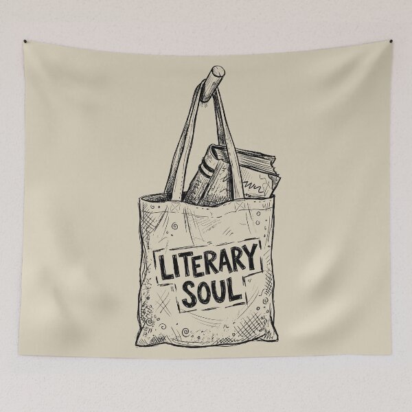 Item preview, Tote and Tale - Bookish Girl designed and sold by bapupa.