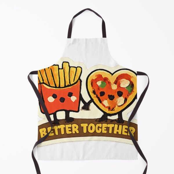 Item preview, Pizza and Fries Are Better Together designed and sold by _Stickora_.