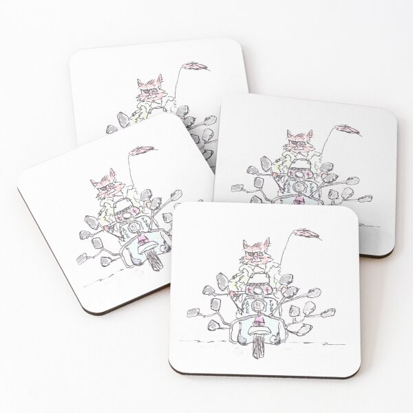 Item preview, Cats are cool, mods are cool and Mod Cats are the coolest of cool! designed and sold by Inky Fingers Illustrations.
