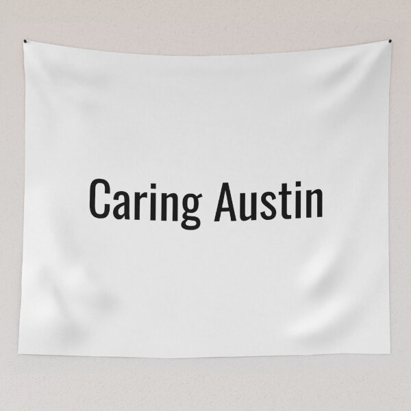 Item preview, Caring Austin (Black Text) designed and sold by City Makers.