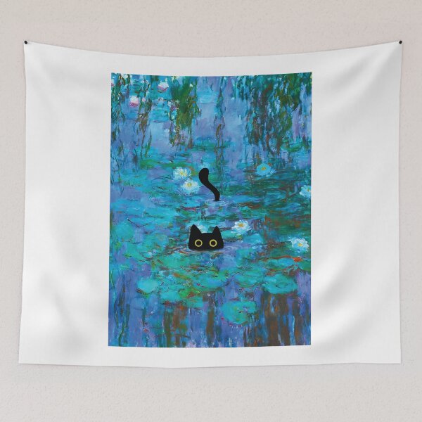 Item preview, cat monet designed and sold by PurrfectHome.