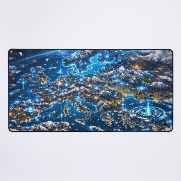 Item preview, Futuristic vision of Europe designed and sold by Sigtrix.