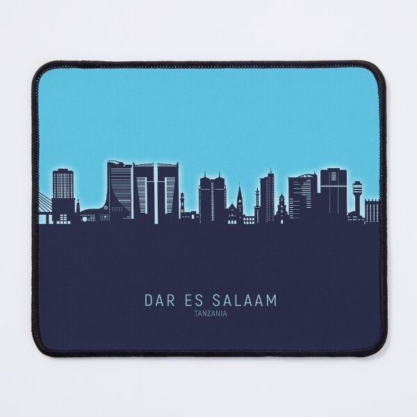 Item preview, Dar es Salaam Skyline designed and sold by ArtPrints.