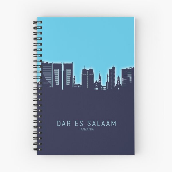 Artikelvorschau, Skyline von Dar es Salaam entworfen und verkauft von ArtPrints.