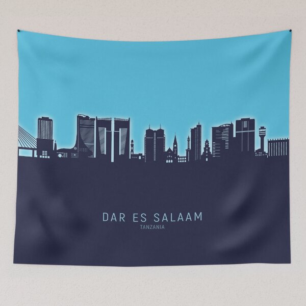 Item preview, Dar es Salaam Skyline designed and sold by ArtPrints.