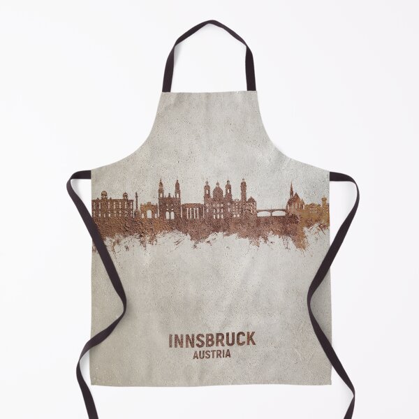 Item preview, Innsbruck Austria Skyline designed and sold by ArtPrints.