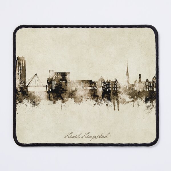Item preview, Hemel Hempstead England Skyline designed and sold by ArtPrints.