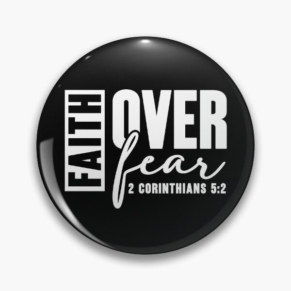 Item preview, Faith Over Fear designed and sold by Poopielandia.