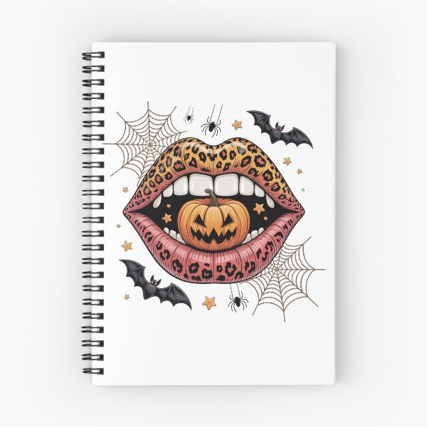 Item preview, Halloween Lips with Pumpkin designed and sold by jkrphoto.