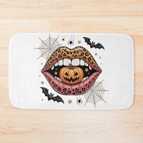 Item preview, Halloween Lips with Pumpkin designed and sold by jkrphoto.