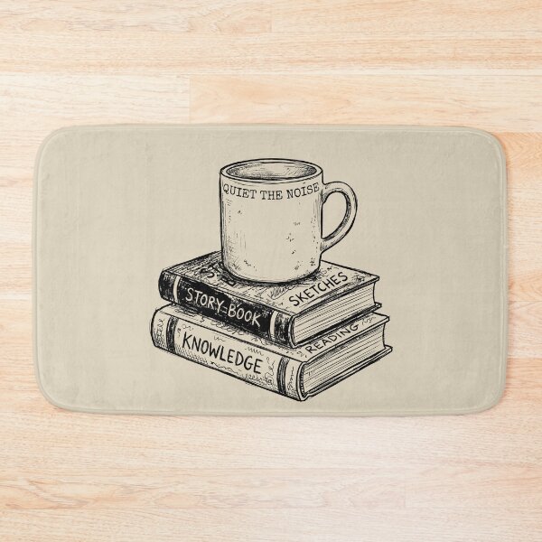 Item preview, Steaming Mug - Bookish Quotes designed and sold by bapupa.