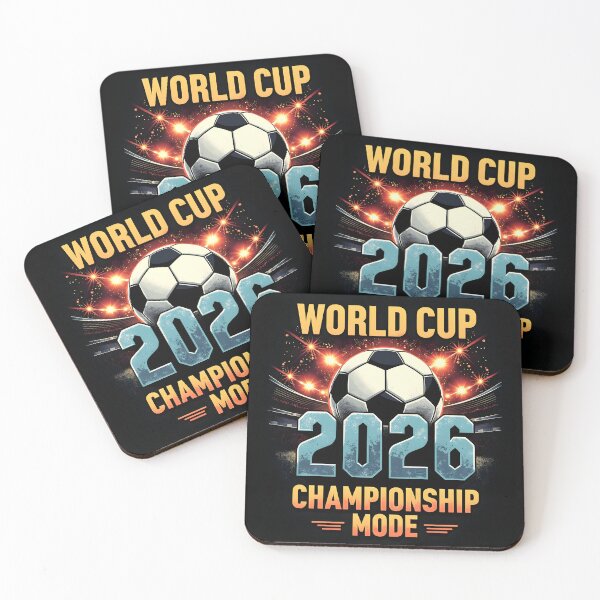Item preview, World Cup 2026 Championship Mode Football Fan T-Shirt designed and sold by MilaPrintify.