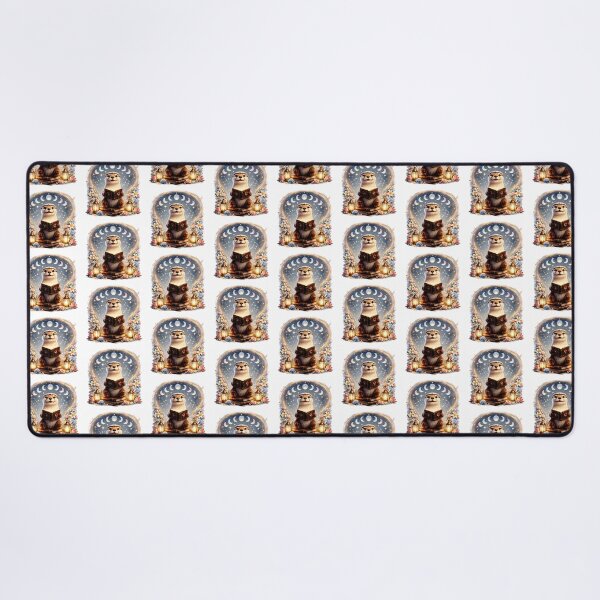 Item preview, Moonlit Reading Otter | Moon Phase Cottagecore Fantasy Art designed and sold by Clothes With Smiling Animals Walt Gral.