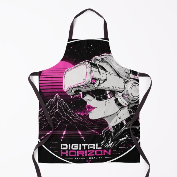 Item preview, Digital Horizon – Synthwave Gaming Design designed and sold by thirtyonestars.