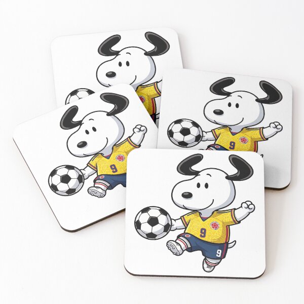 Item preview, Snoopy Colombia Soccer Fan World Cup designed and sold by VincentMoore96.