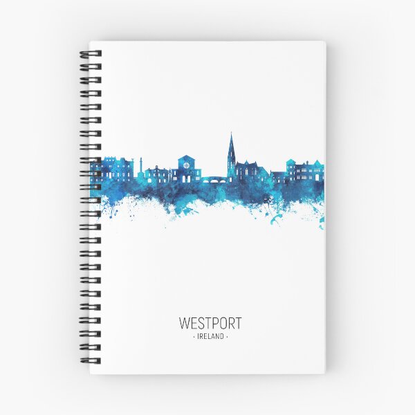 Item preview, Westport Ireland Skyline designed and sold by ArtPrints.
