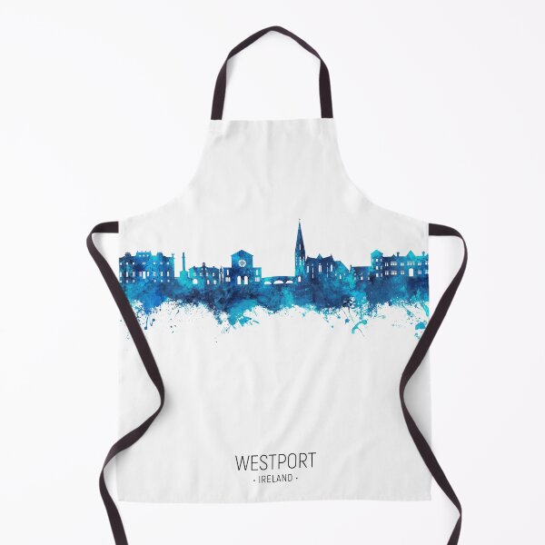 Item preview, Westport Ireland Skyline designed and sold by ArtPrints.
