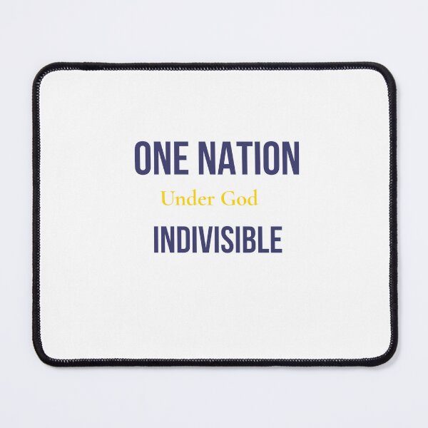 Item preview, One Nation Under God Indivisible Text Design designed and sold by mayacreations7.