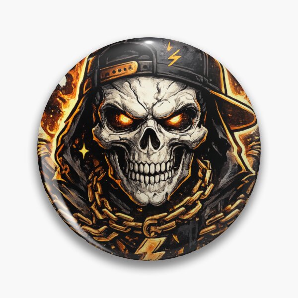 Item preview, Flaming Streetwear Skull Reaper Sticker designed and sold by _Stickora_.