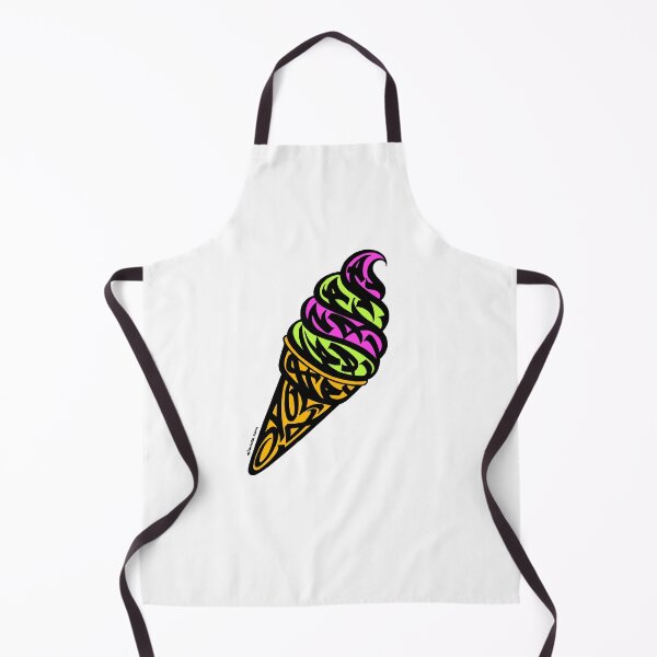 Item preview, Ice Cream Modern Calligraphic ORNAMENT designed and sold by elmuna.