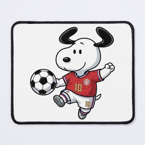 Item preview, Snoopy Costa Rica Soccer Fan World Cup designed and sold by VincentMoore96.