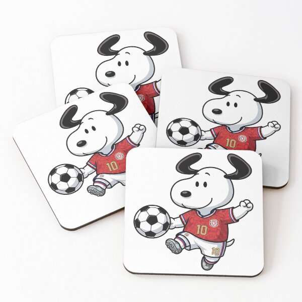 Item preview, Snoopy Costa Rica Soccer Fan World Cup designed and sold by VincentMoore96.
