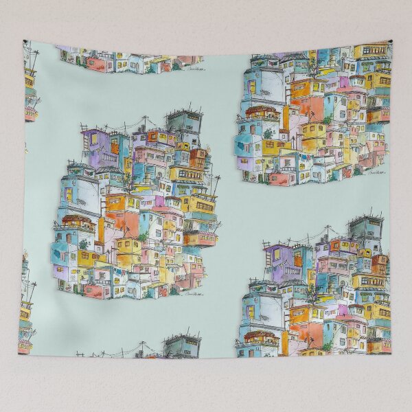 Item preview, RIO FAVELAS designed and sold by Perikomontalbo.