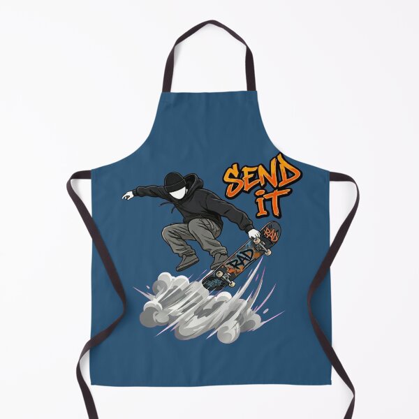 Item preview, Send It! Stickman Skateboard Jump – Minimal Streetwear Skate Graphic designed and sold by Chroma Dreams .