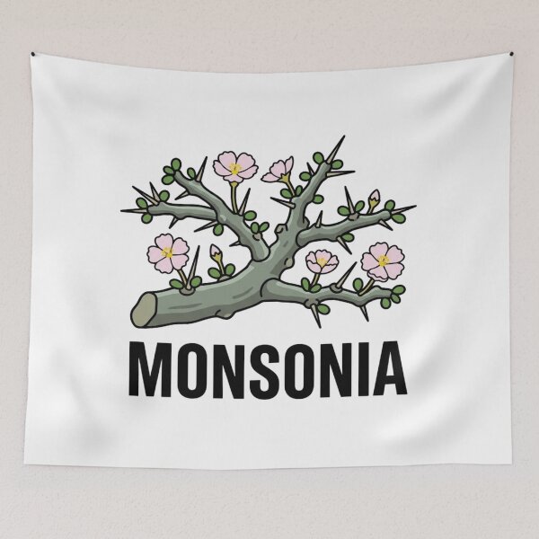 Item preview, Minimalist Desert Caudex Monsonia Patersonii Vector Art designed and sold by GreenDivisionJP.