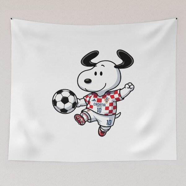 Item preview,  Snoopy Croatia Soccer Fan World Cup designed and sold by VincentMoore96.