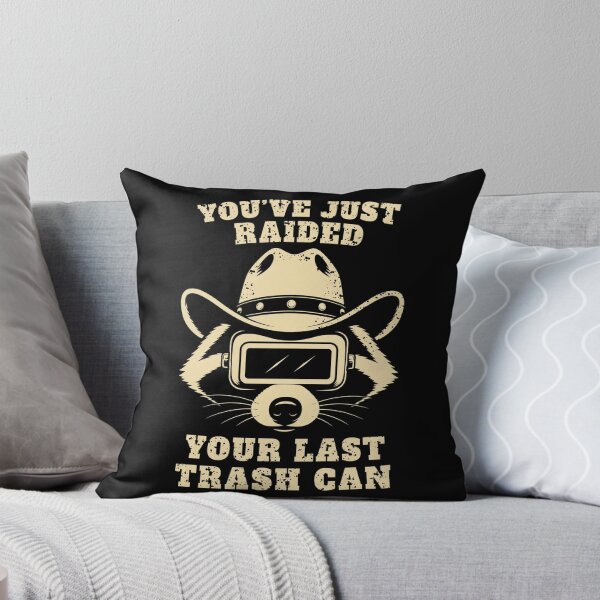 Item preview, You've Just Raided Your Last Trash Can Funny Raccoon Cowboy Welder designed and sold by RusticMeadow.