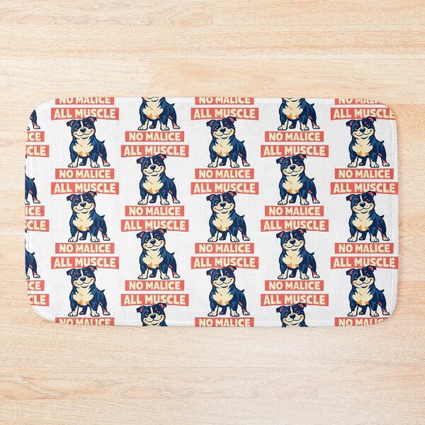 Item preview, All Muscle No Malice Staffordshire Bull Terrier designed and sold by BestFriendTees.