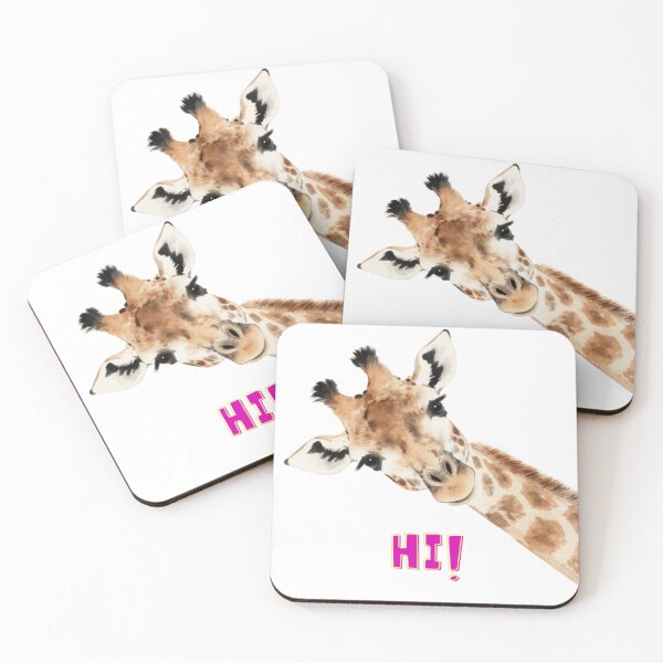 Item preview, Peekaboo Giraffe Says Hi! designed and sold by Wry.