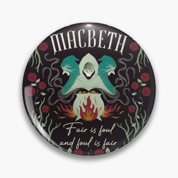 Item preview, Macbeth Quotes Dark Academia Pattern – Witchy Gothic Literature Design designed and sold by · GAMING SOUL ·.