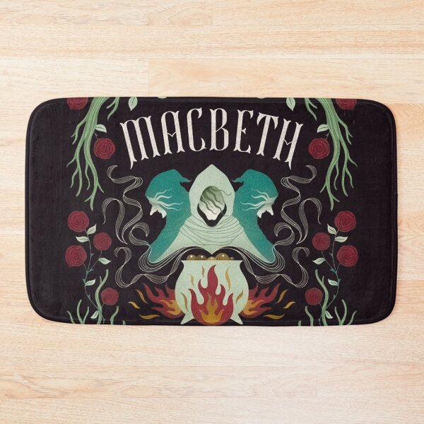 Item preview, Patrón de citas de Macbeth estilo Dark Academia – Diseño de literatura gótica y mística designed and sold by · GAMING SOUL ·.
