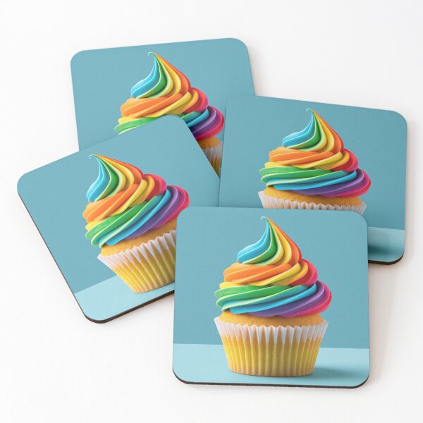 Item preview, Colorful Rainbow Cake – Sweet Dessert Baking Illustration 2 designed and sold by WordPlayStudio.