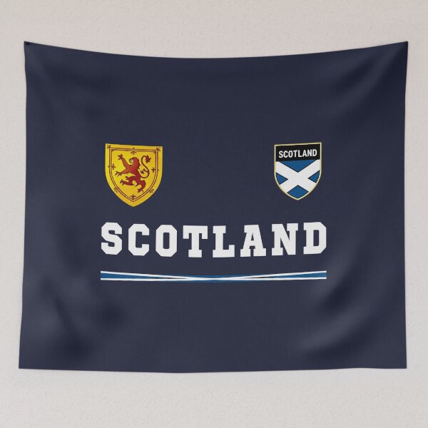 Item preview, Scotland Lion Rampant Saltire Flag, Scotland World Cup - NO Scotland NO Party designed and sold by AbdibarZoe.