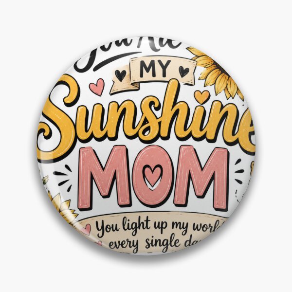 Item preview, You Are My Sunshine Mom Sticker | Sunflower Mother's Day Gift designed and sold by happyhub786.