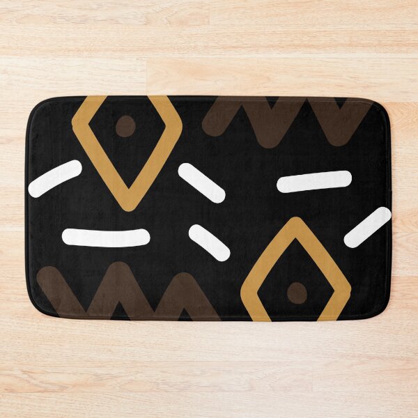 Item preview, Traditional African Bogolan Mudcloth Pattern designed and sold by Wolagno.