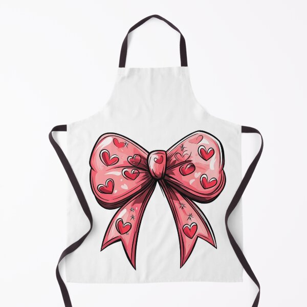 Item preview, Vibrant coquette bow design with playful hearts, perfect for romantic celebrations designed and sold by MiraCleAI.