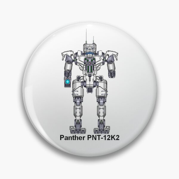 Item preview, Panther PNT-12K2 (White) - Inner Sphere BattleMech designed and sold by DagleysDesigns.