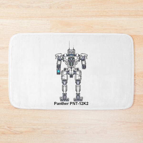 Item preview, Panther PNT-12K2 (White) - Inner Sphere BattleMech designed and sold by DagleysDesigns.