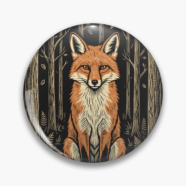 Item preview, Fox Forest Vintage Camping Outdoors Forestcore Animal  designed and sold by Y-Vibes.