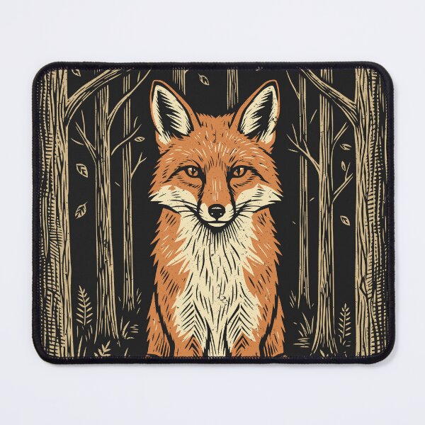 Item preview, Fox Forest Vintage Camping Outdoors Forestcore Animal designed and sold by Y-Vibes.