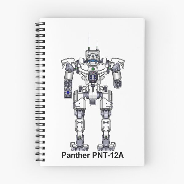 Item preview, Panther PNT-12A (White) - Inner Sphere BattleMech designed and sold by DagleysDesigns.