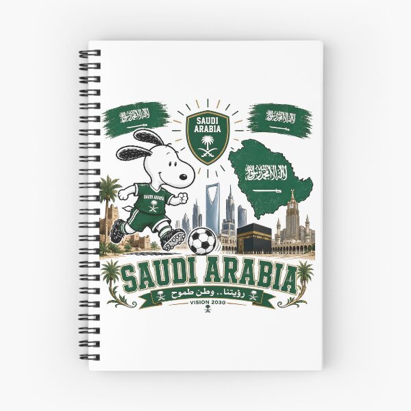 Item preview, Snoopy Saudi Arabia Team World Cup 2026 designed and sold by Har-vee.