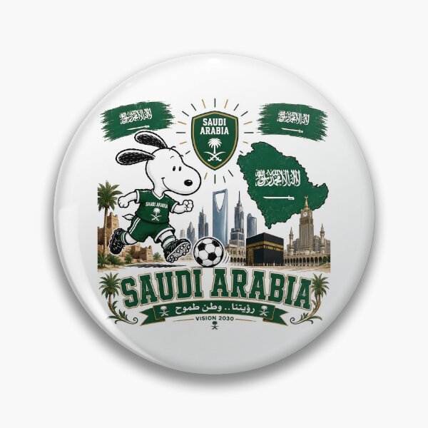 Item preview, Snoopy Saudi Arabia Team World Cup 2026 designed and sold by Har-vee.