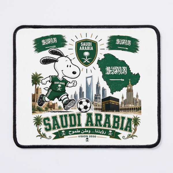 Item preview, Snoopy Saudi Arabia Team World Cup 2026 designed and sold by Har-vee.