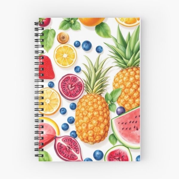Item preview, Premium Botanical Watercolor Assorted Fruits Elegant Food Illustration designed and sold by rajasekhark.